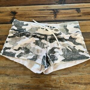 Hard Tail Gray Camo Women's Athletic Shorts